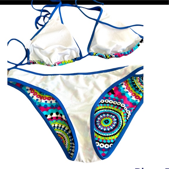 Colourful Mandela print bikini - Picture 6 of 10